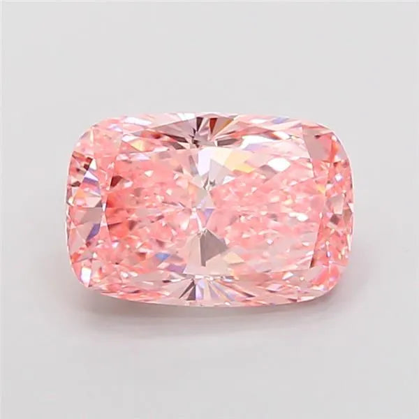 4.01ct Cushion modified Lab Grown Diamond (Colour Fancy Vivid Pink, Clarity VVS2, IGI Certified)