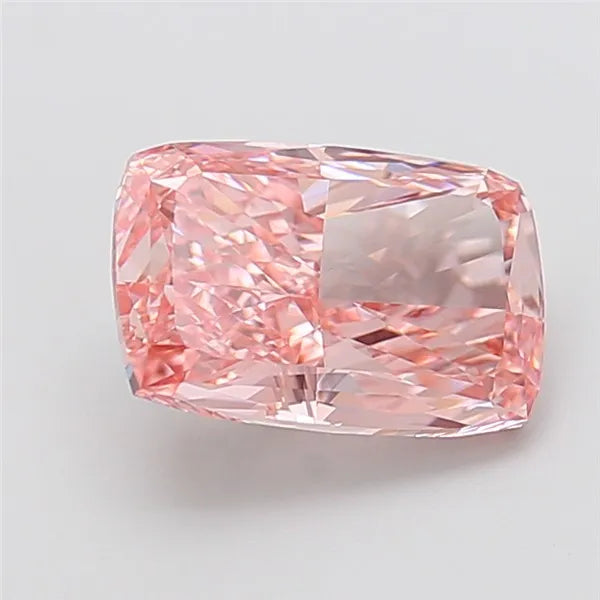 4.01ct Cushion modified Lab Grown Diamond (Colour Fancy Vivid Pink, Clarity VVS2, IGI Certified)