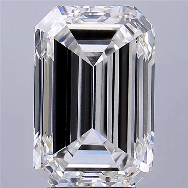 4.01ct Emerald Lab Grown Diamond (Colour F, Clarity VVS1, IGI Certified)