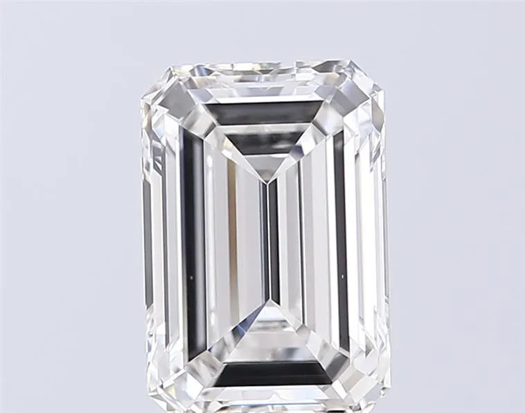 4.01ct Emerald Lab Grown Diamond (Colour F, Clarity VVS2, IGI Certified)