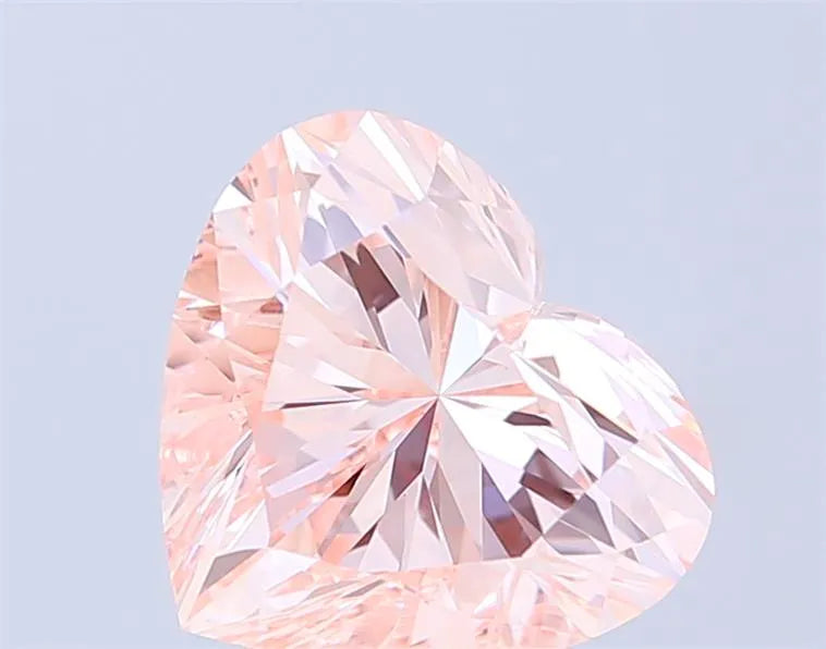 4.01ct Heart Lab Grown Diamond (Colour Fancy Intense Pink, Clarity VVS2, IGI Certified)