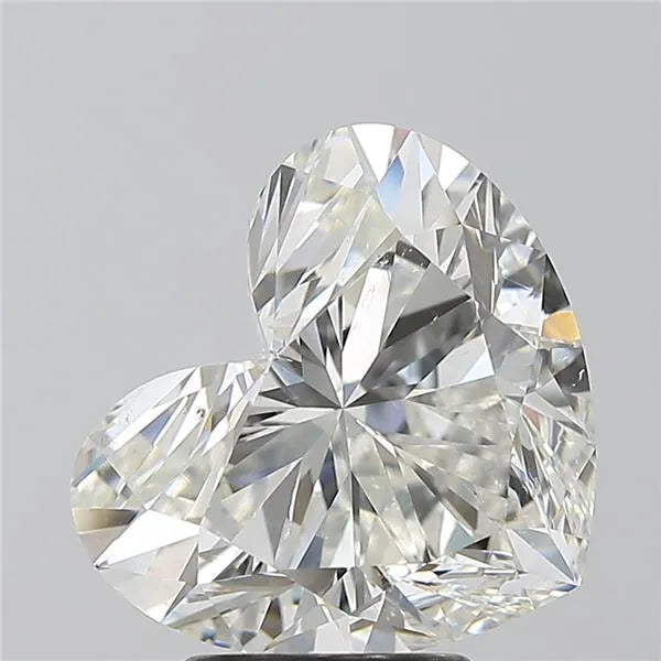 4.01ct Heart Natural Diamond (Colour G, Clarity SI1, HRD Certified)