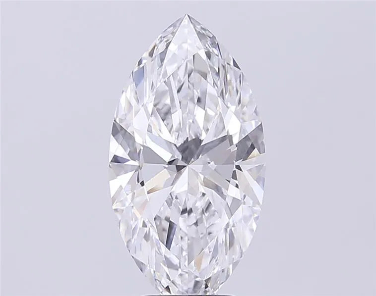 4.01ct Marquise Lab Grown Diamond (Colour D, Clarity VVS2, IGI Certified)