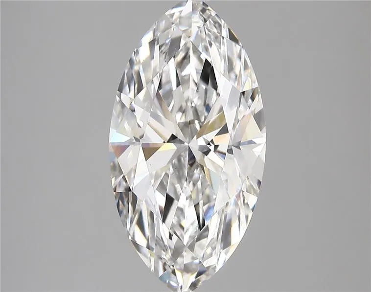 4.01ct Marquise Lab Grown Diamond (Colour D, Clarity VVS2, IGI Certified)
