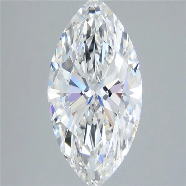 4.01ct Marquise Lab Grown Diamond (Colour F, Clarity VVS2, IGI Certified)