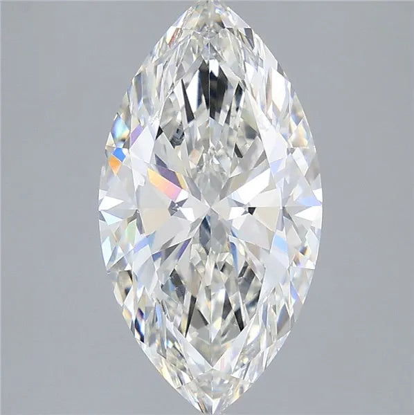 4.01ct Marquise Lab Grown Diamond (Colour F, Clarity VVS2, IGI Certified)
