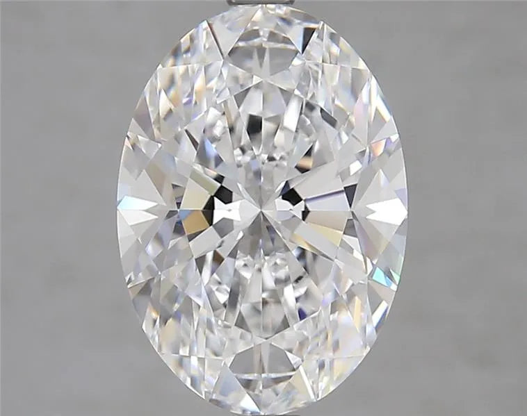4.01ct Oval Lab Grown Diamond (Colour D, Clarity VVS1, Cut EX, IGI Certified)