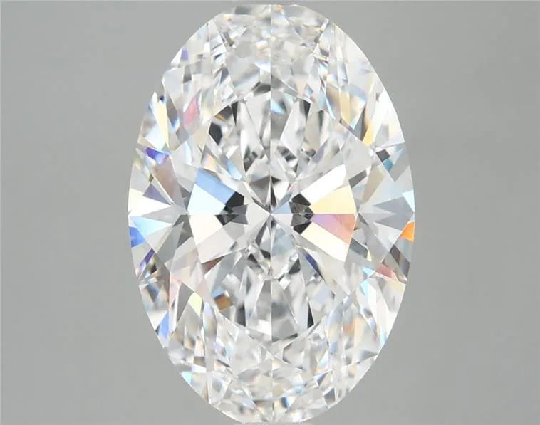 4.01ct Oval Lab Grown Diamond (Colour D, Clarity VVS1, IGI Certified)