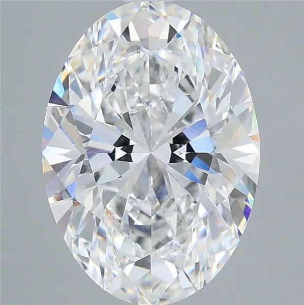 4.01ct Oval Lab Grown Diamond (Colour D, Clarity VVS1, IGI Certified)