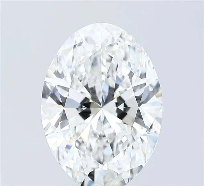 4.01ct Oval Lab Grown Diamond (Colour E, Clarity VVS2, IGI Certified)