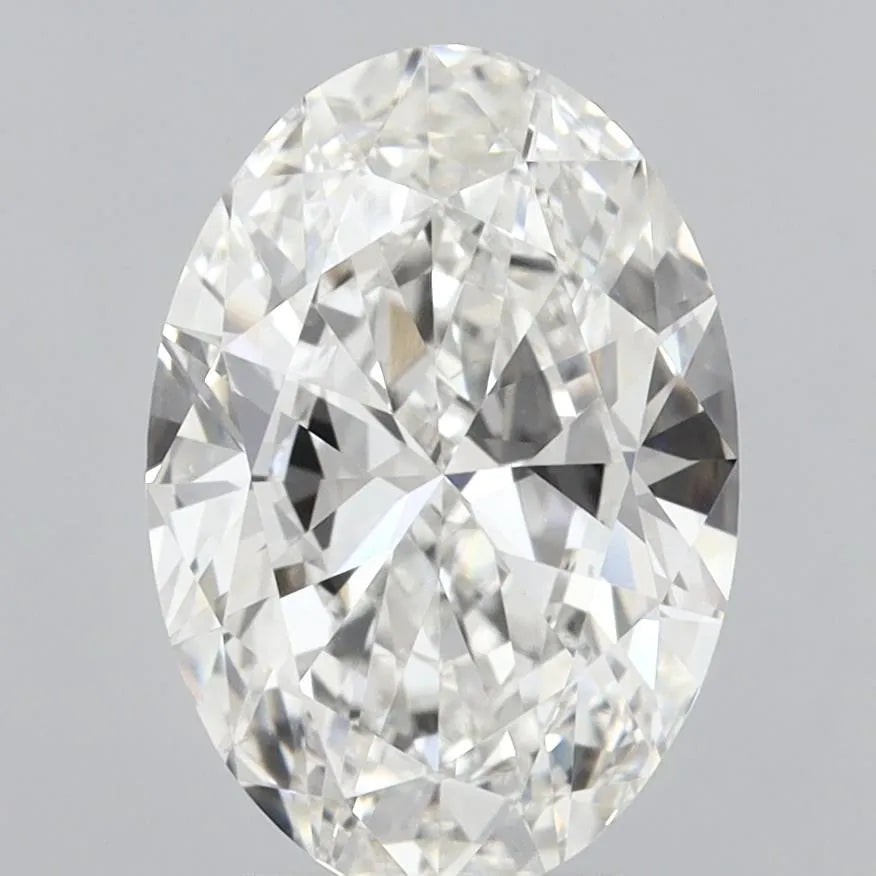 4.01ct Oval Lab Grown Diamond (Colour F, Clarity VVS1, IGI Certified)