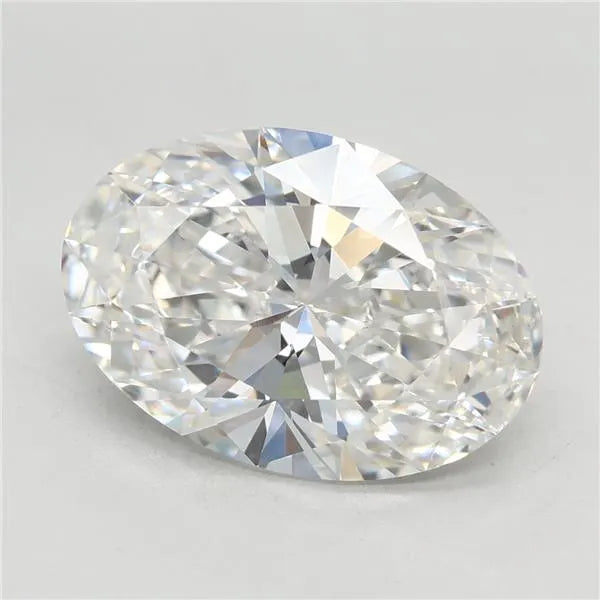 4.01ct Oval Lab Grown Diamond (Colour F, Clarity VVS2, IGI Certified)