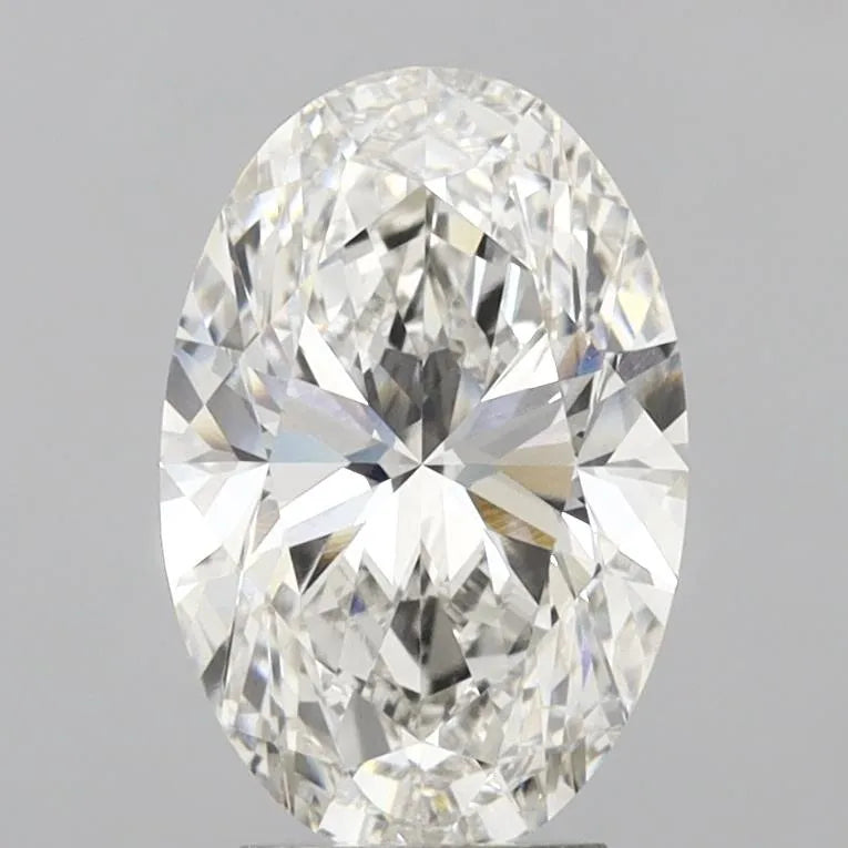 4.01ct Oval Lab Grown Diamond (Colour G, Clarity VVS1, IGI Certified)