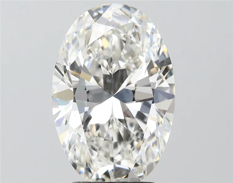 4.01ct Oval Lab Grown Diamond (Colour G, Clarity VVS2, IGI Certified)