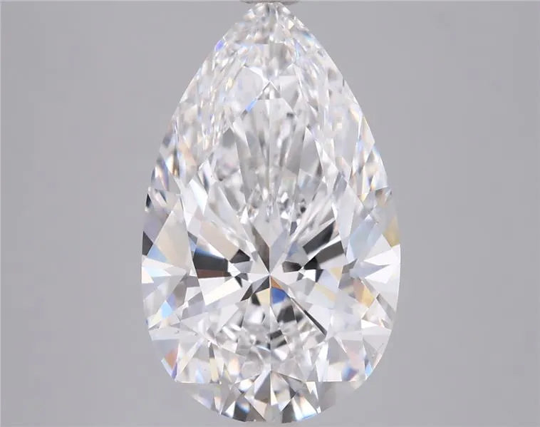 4.01ct Pear Lab Grown Diamond (Colour D, Clarity VVS2, IGI Certified)