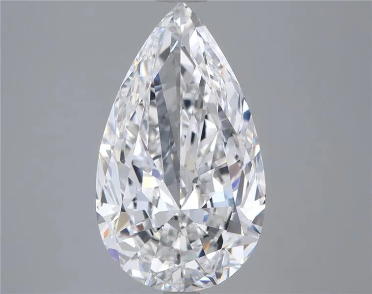 4.01ct Pear Lab Grown Diamond (Colour E, Clarity VVS2, IGI Certified)