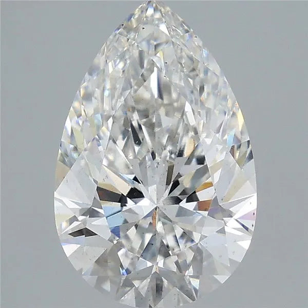 4.01ct Pear Lab Grown Diamond (Colour F, Clarity SI1, IGI Certified)