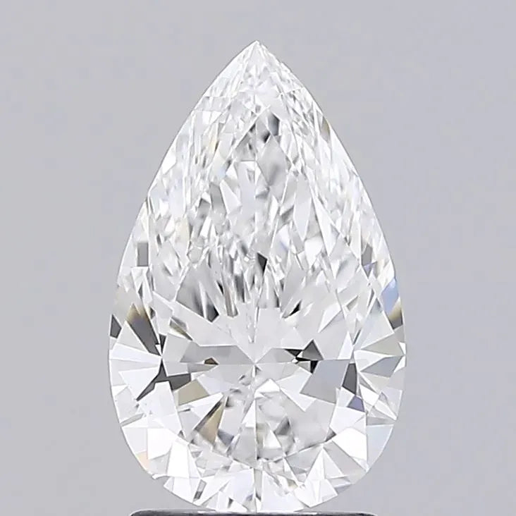 4.01ct Pear Lab Grown Diamond (Colour F, Clarity VVS2, IGI Certified)