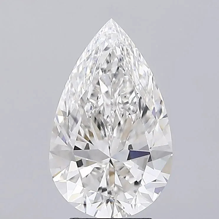 4.01ct Pear Lab Grown Diamond (Colour G, Clarity VS1, IGI Certified)