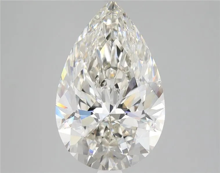 4.01ct Pear Lab Grown Diamond (Colour H, Clarity VS1, Cut EX, IGI Certified)