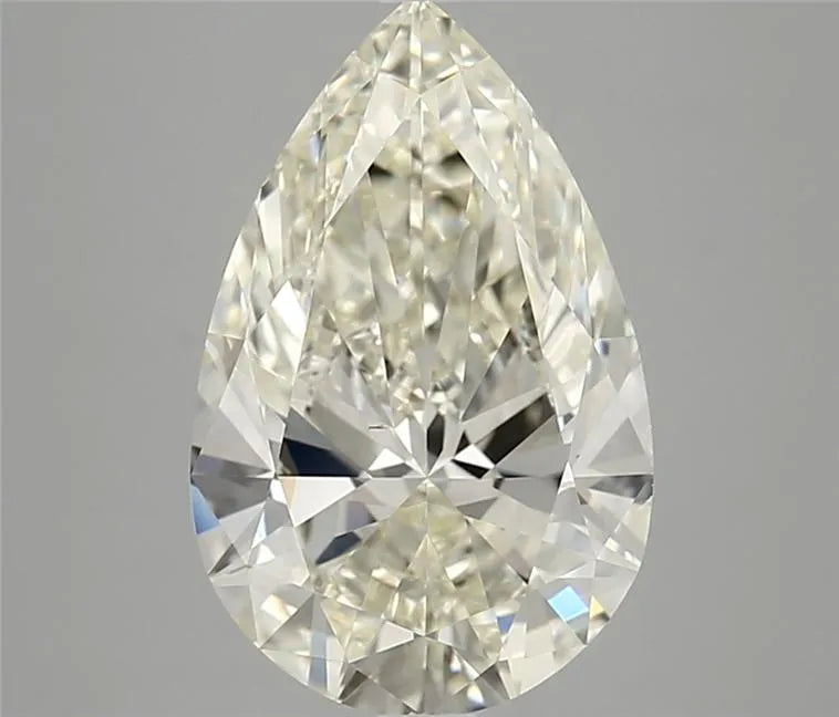4.01ct Pear Natural Diamond (Colour K, Clarity VS2, Cut VG, IGI Certified)