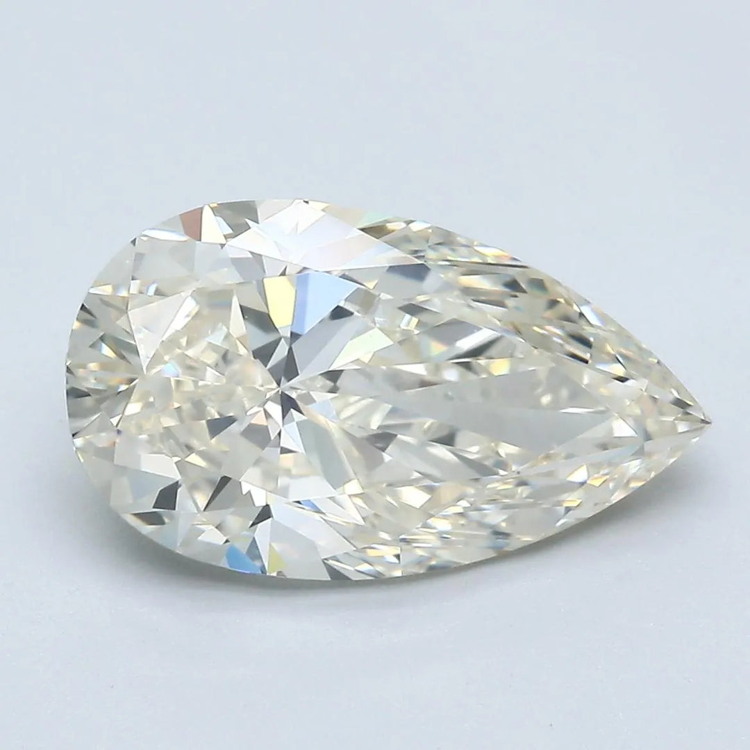 4.01ct Pear Natural Diamond (Colour L, Clarity VVS2, GIA Certified)