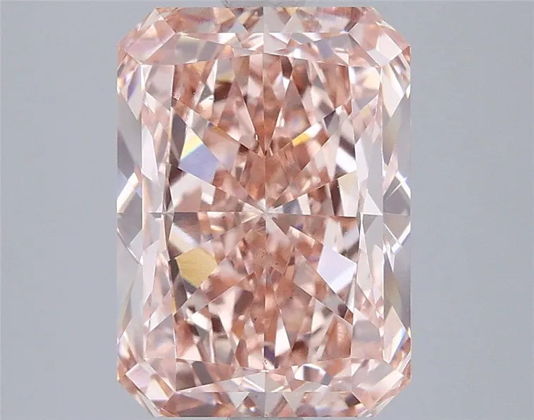 4.01ct Radiant Lab Grown Diamond (Colour Fancy Intense Pink, Clarity VS1, IGI Certified)