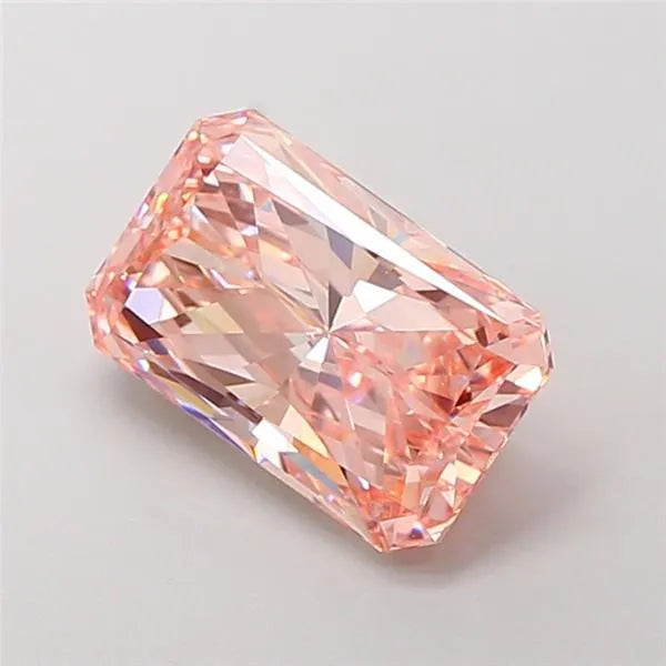 4.01ct Radiant Lab Grown Diamond (Colour Fancy Intense Pink, Clarity VVS2, IGI Certified)