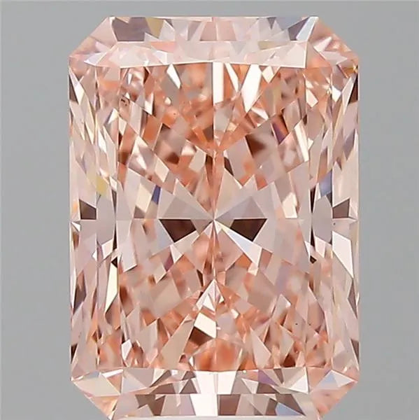 4.01ct Radiant Lab Grown Diamond (Colour Fancy Vivid Pink, Clarity VVS2, IGI Certified)