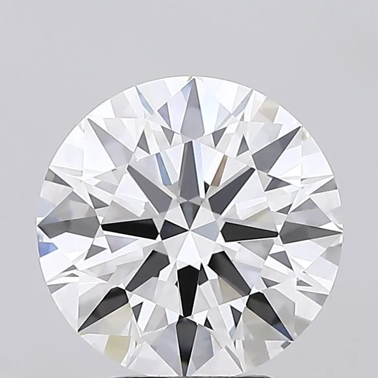 4.01ct Round Lab Grown Diamond (Colour D, Clarity FL, Cut ID, IGI Certified)
