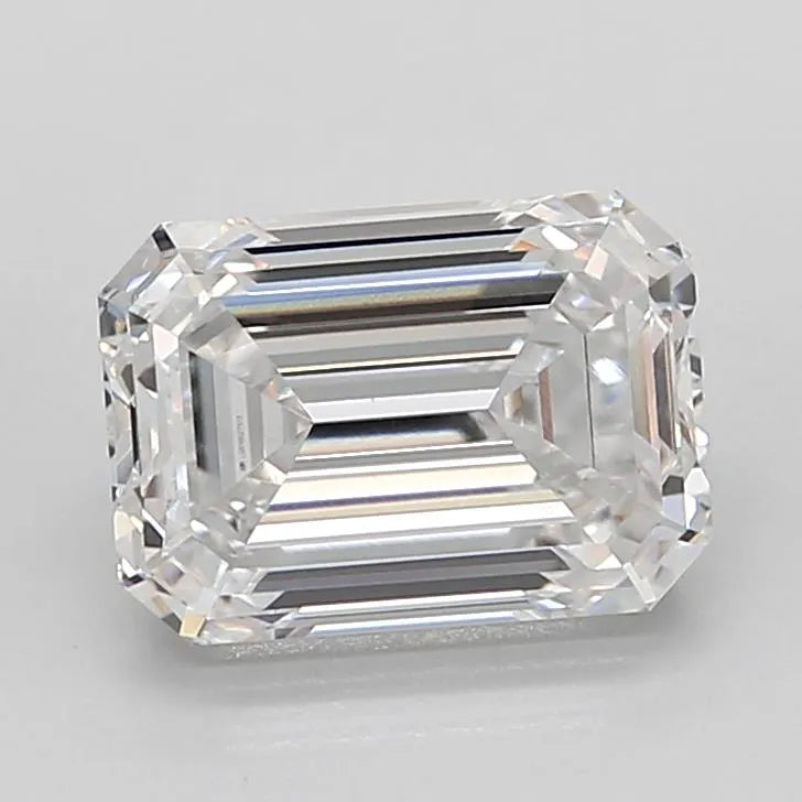 4.02ct Emerald Lab Grown Diamond (Colour D, Clarity VVS2, IGI Certified)