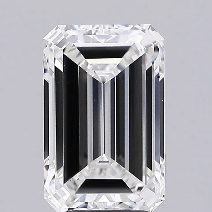 4.02ct Emerald Lab Grown Diamond (Colour F, Clarity VS2, IGI Certified)