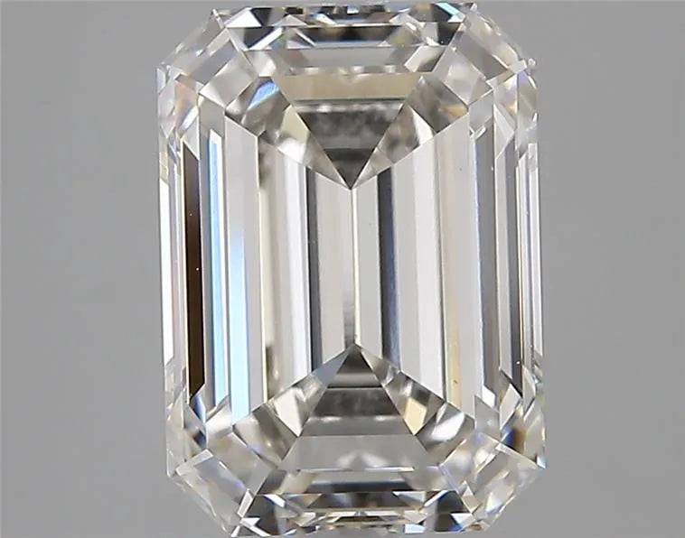 4.02ct Emerald Lab Grown Diamond (Colour H, Clarity VVS2, IGI Certified)