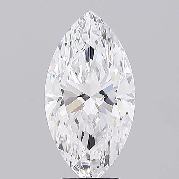 4.02ct Marquise Lab Grown Diamond (Colour D, Clarity VVS2, IGI Certified)