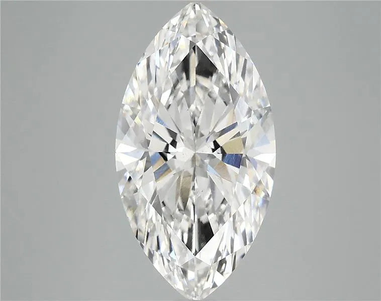 4.02ct Marquise Lab Grown Diamond (Colour E, Clarity VS2, IGI Certified)