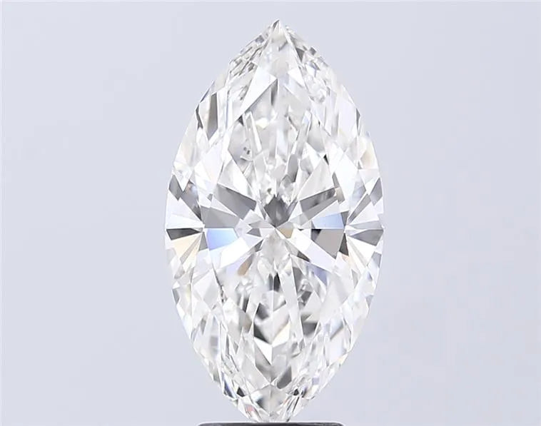 4.02ct Marquise Lab Grown Diamond (Colour F, Clarity VVS2, IGI Certified)