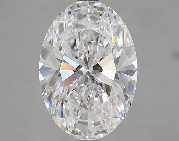 4.02ct Oval Lab Grown Diamond (Colour D, Clarity VVS1, IGI Certified)