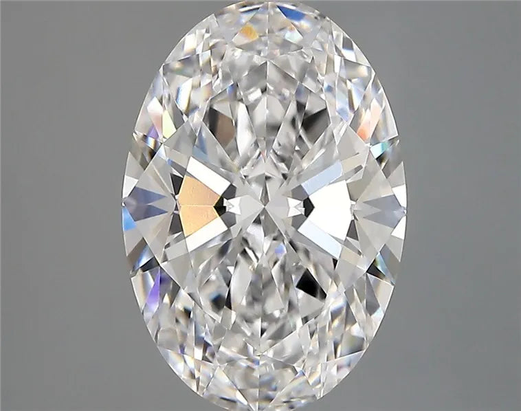 4.02ct Oval Lab Grown Diamond (Colour D, Clarity VVS1, IGI Certified)