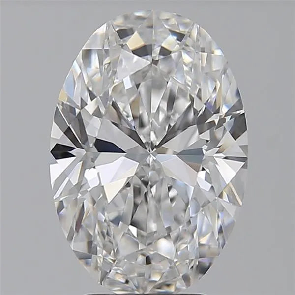 4.02ct Oval Lab Grown Diamond (Colour D, Clarity VVS2, IGI Certified)