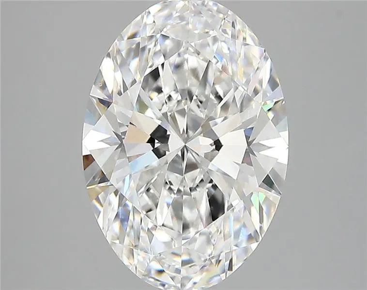 4.02ct Oval Lab Grown Diamond (Colour E, Clarity VS1, Cut EX, GIA Certified)