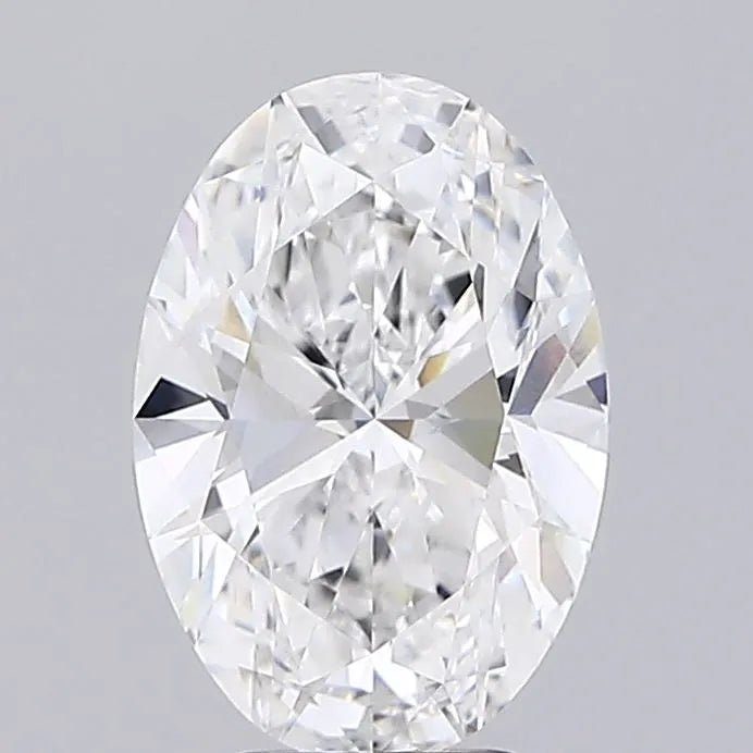 4.02ct Oval Lab Grown Diamond (Colour E, Clarity VVS1, IGI Certified)