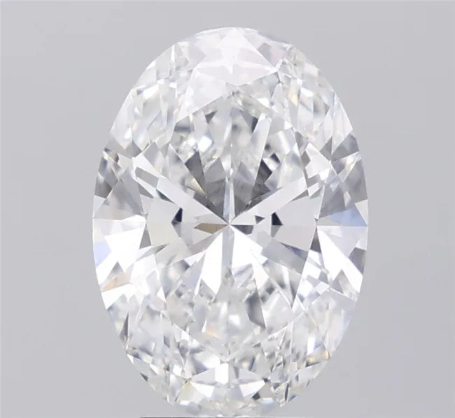 4.02ct Oval Lab Grown Diamond (Colour E, Clarity VVS2, IGI Certified)