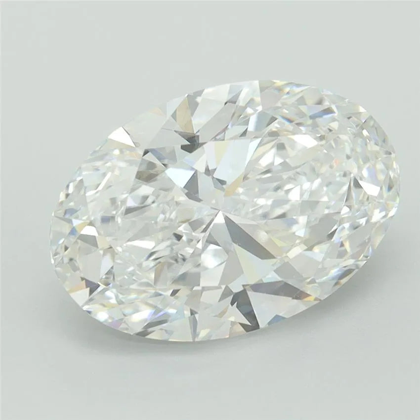 4.02ct Oval Lab Grown Diamond (Colour E, Clarity VVS2, IGI Certified)