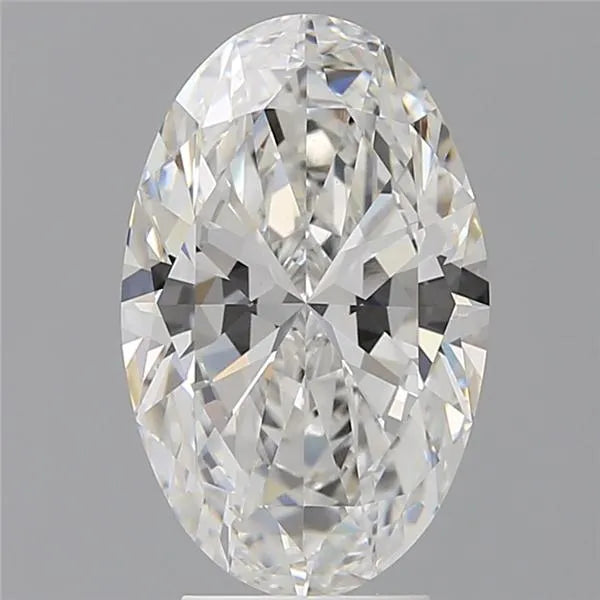 4.02ct Oval Lab Grown Diamond (Colour E, Clarity VVS2, IGI Certified)