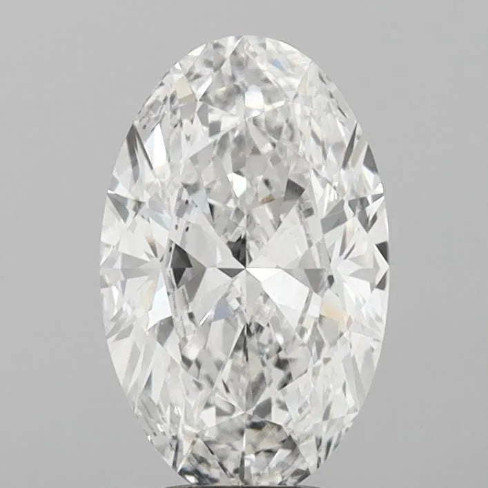 4.02ct Oval Lab Grown Diamond (Colour F, Clarity VS1, IGI Certified)