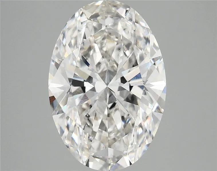 4.02ct Oval Lab Grown Diamond (Colour F, Clarity VVS2, IGI Certified)
