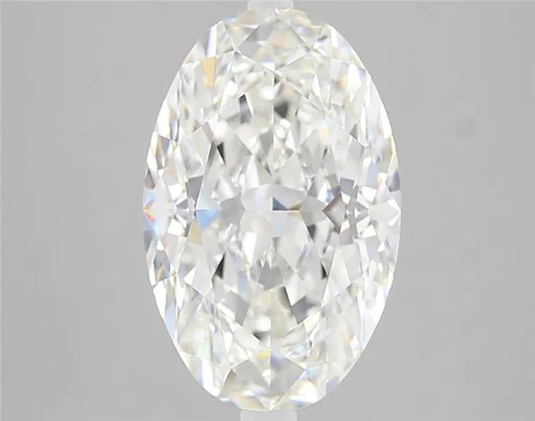 4.02ct Oval Lab Grown Diamond (Colour F, Clarity VVS2, IGI Certified)