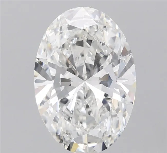 4.02ct Oval Lab Grown Diamond (Colour F, Clarity VVS2, IGI Certified)