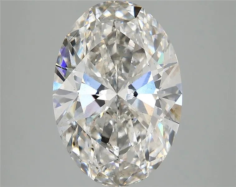 4.02ct Oval Lab Grown Diamond (Colour G, Clarity SI1, IGI Certified)