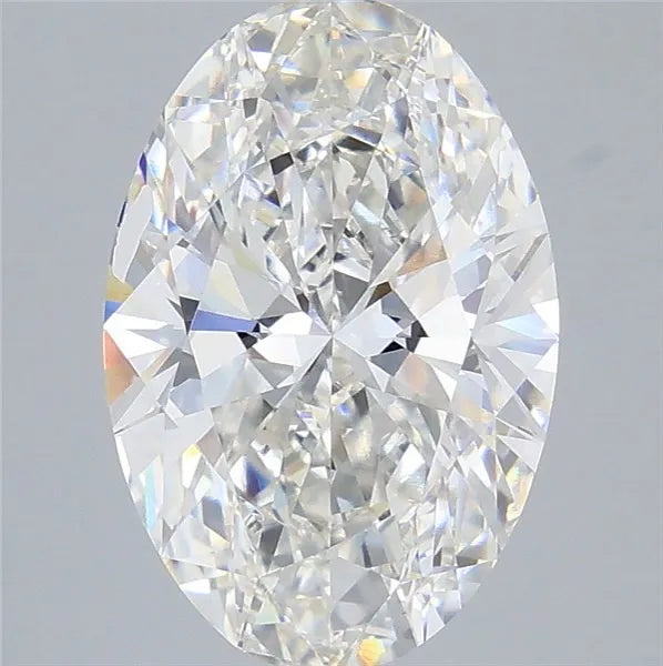 4.02ct Oval Lab Grown Diamond (Colour G, Clarity VS1, IGI Certified)